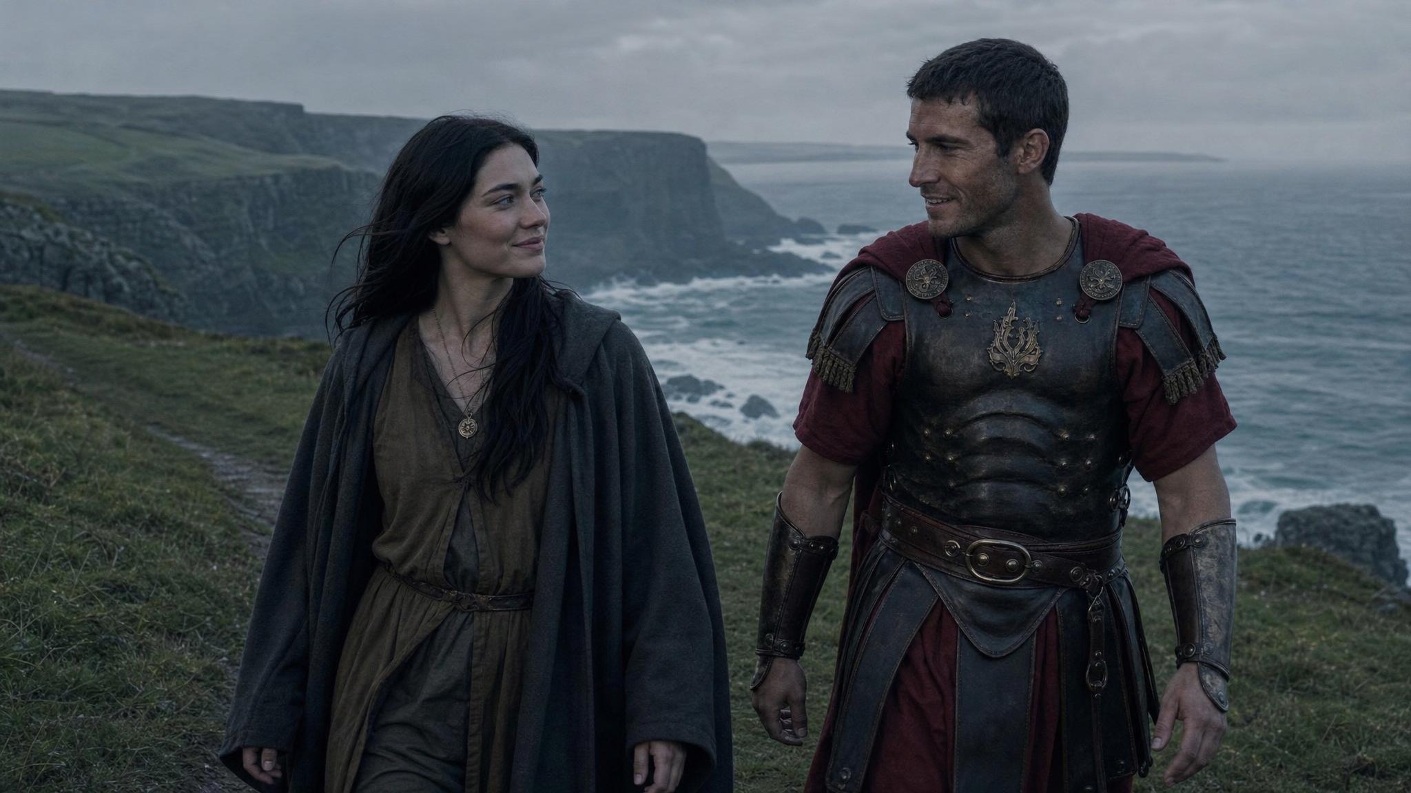 Helen and Constantius argue, then connect
